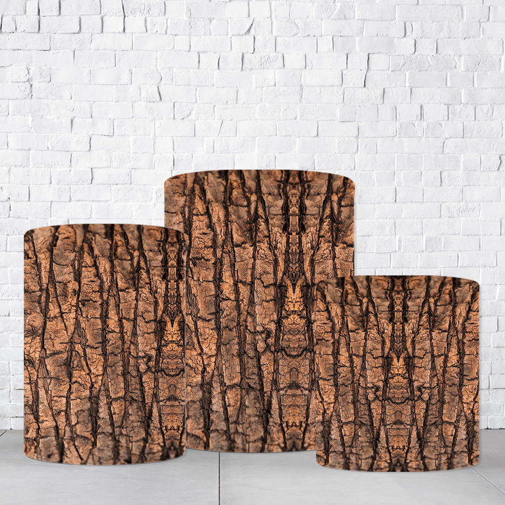 Trio de Cilindros Para Festas Dinossauros Em Tecido Helanca C/Elástico