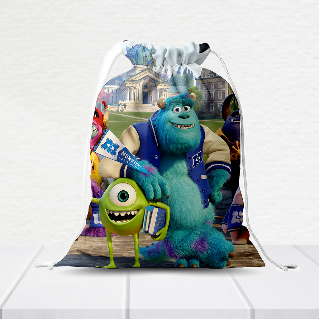 Sacolinha Personalizada Monstros S.A. 20Cm X 15Cm