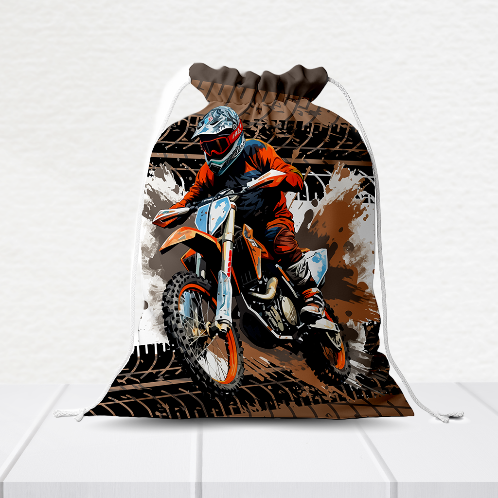 Sacolinha Personalizada Moto 20Cm X 15Cm