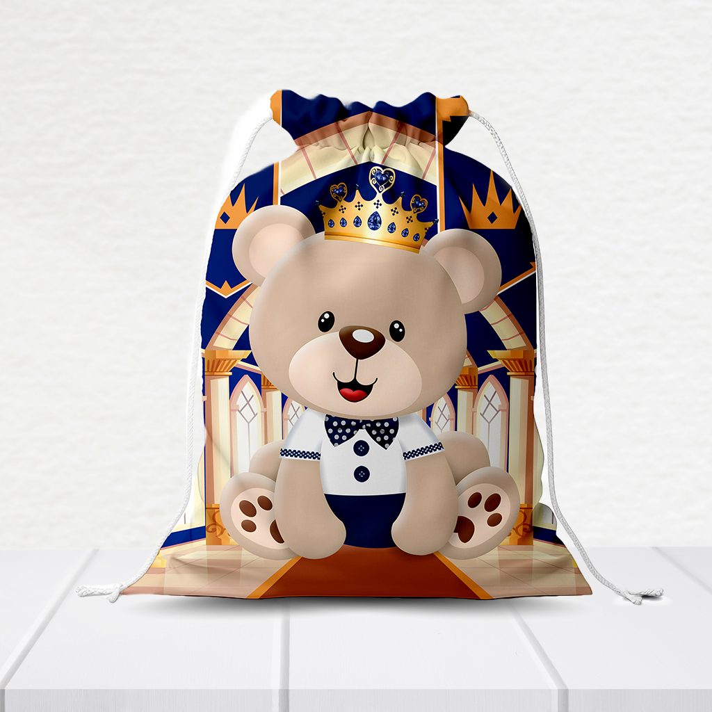 Sacolinha Personalizada Ursinho 20Cm X 15Cm