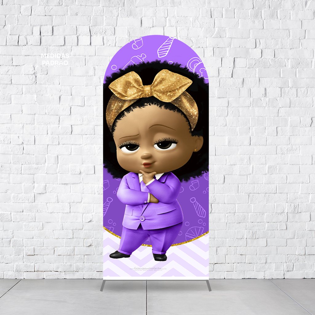 Painel Arco Romano Poderoso Chefinho  PAINEL654