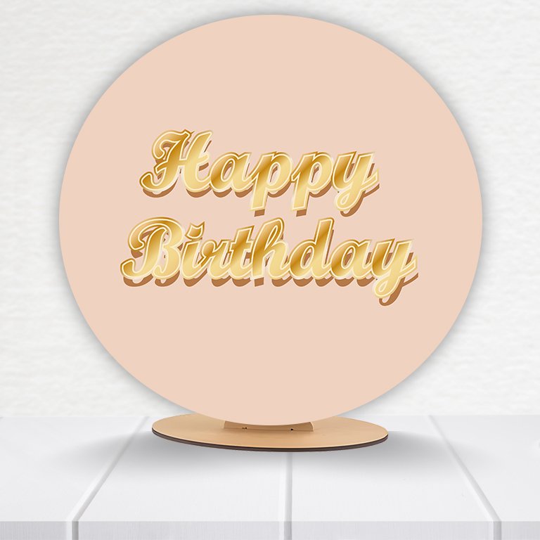 Painel Redondo Aniversário 50x50cm  PAINEL204 - Imagem 15