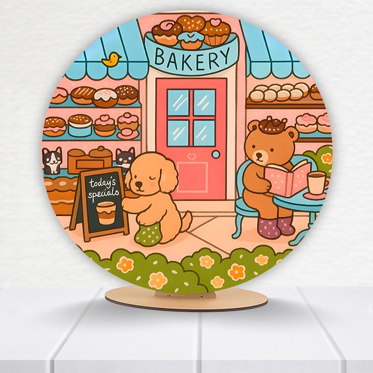 Painel Redondo Bobbie Goods 50x50cm - Imagem 7