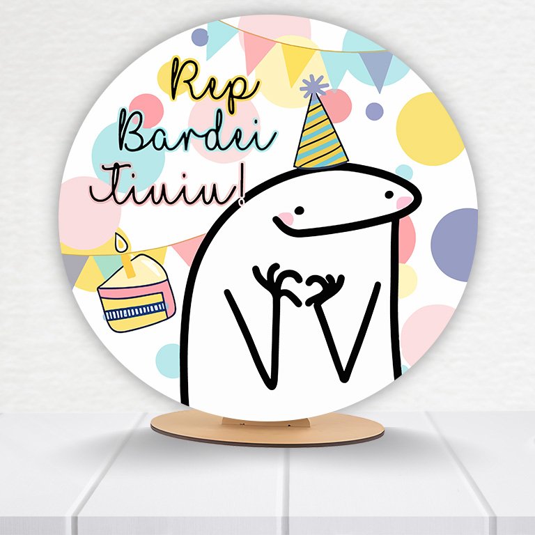 Painel Redondo Flork 50x50cm - Imagem 9