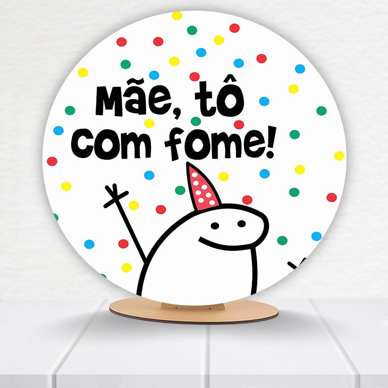 Painel Redondo Flork 50x50cm - Imagem 3