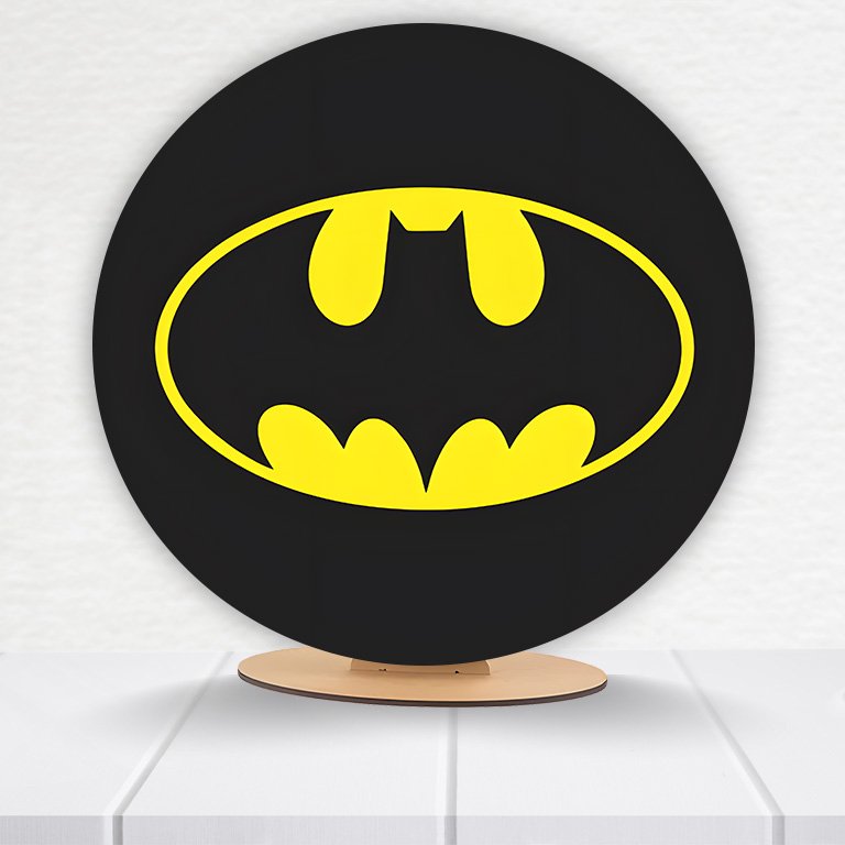 Painel Redondo Batman 50x50cm  PAINEL169 - Imagem 12