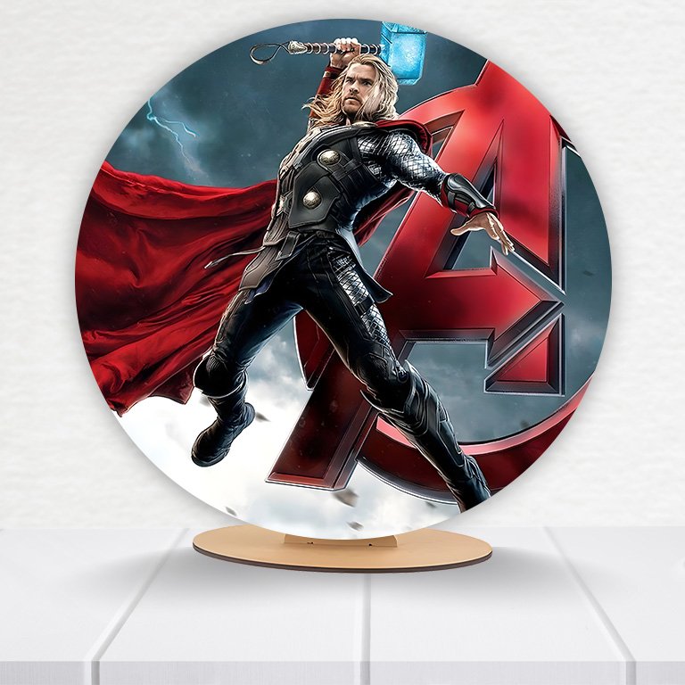 Painel Redondo Thor 50x50cm - Imagem 4