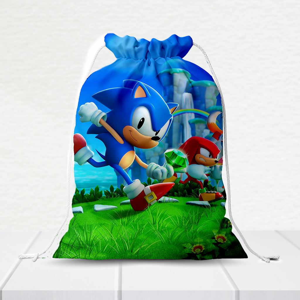 Sacolinha Personalizada Sonic 20Cm X 15Cm - Imagem 2