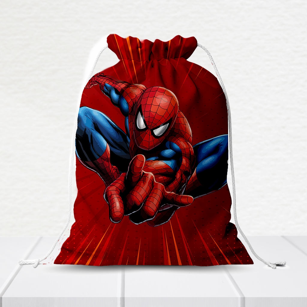 Sacolinha Personalizada Homem-Aranha 20Cm X 15Cm  SACOLI706