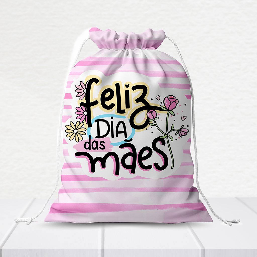 Sacolinha Personalizada Dia Das Mães 20Cm X 15Cm  SACOLI254 - Imagem 2