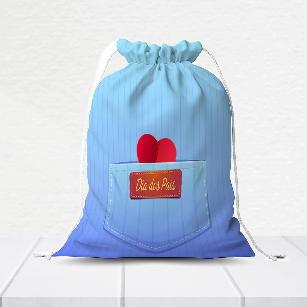 Sacolinha Personalizada Dia Dos Pais 20Cm X 15Cm  SACOLI387