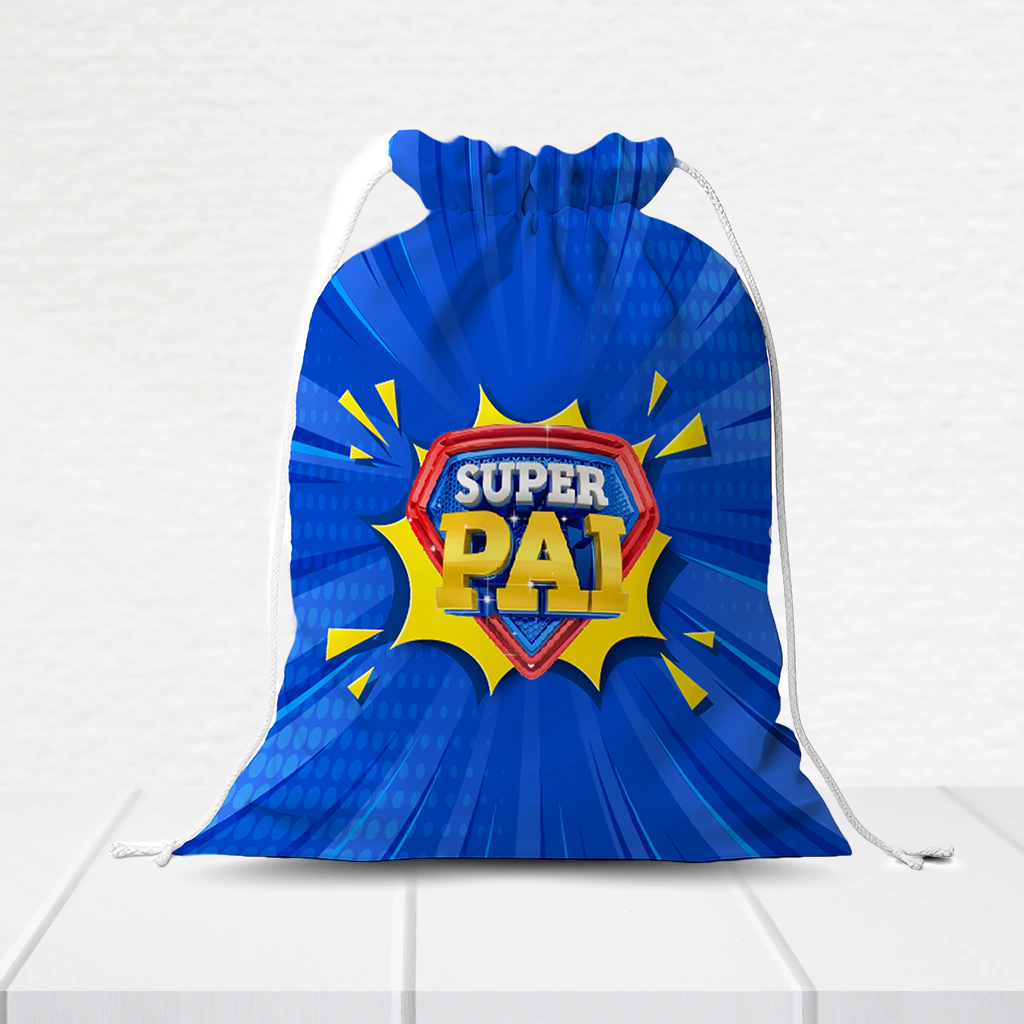 Sacolinha Personalizada Dia Dos Pais 20Cm X 15Cm - Imagem 4